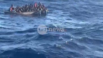 Γαύδος: Βίντεο-  ντοκουμέντο λίγο πριν ανατραπεί η λέμβος με τους μετανάστες