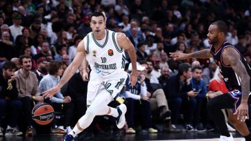 Euroleague: Ο Σλούκας ξεπέρασε τον Σπανούλη σε εύστοχα τρίποντα!