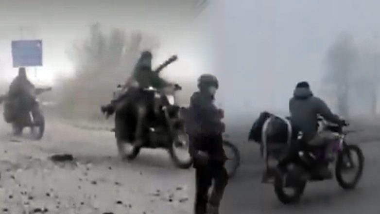 Ρωσική επέλαση σαν σκηνή από «τοπίο στην ομίχλη» Ρωσική επέλαση σαν σκηνή από «τοπίο στην ομίχλη»