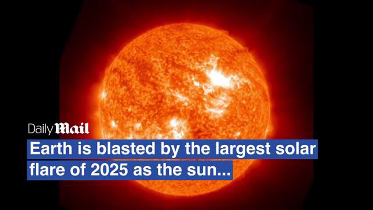 Η Γη δέχθηκε το ισχυρότερο ηλιακό χτύπημα του 2025