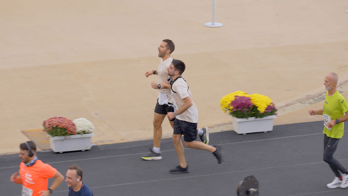 Το πιο δυνατό μήνυμα του Αυθεντικού Μαραθωνίου από τον Μάριο Σαρέλλα