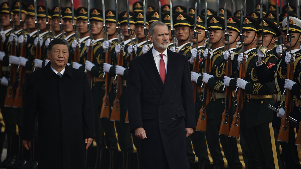 Eπίσημη επίσκεψη του βασιλιά της Ισπανίας Φελίπε στο Πεκίνο