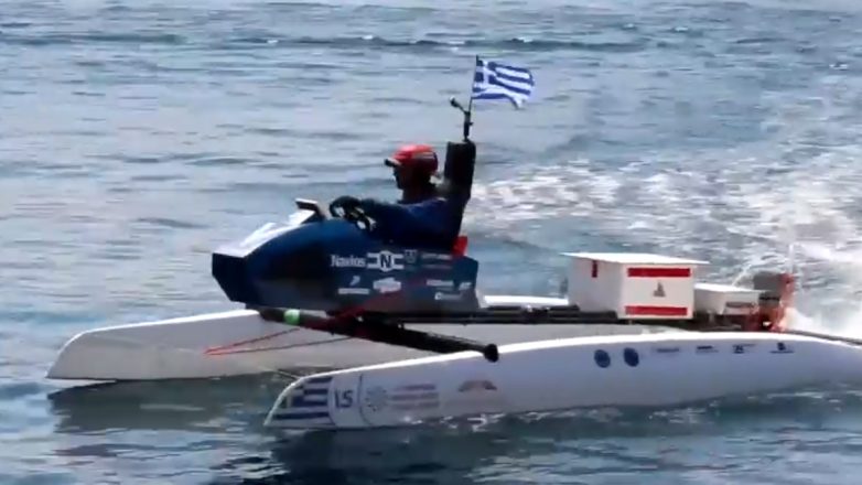 Φοιτητές του ΕΜΠ δημιούργησαν το πρώτο ηλιακά κινούμενο σκάφος