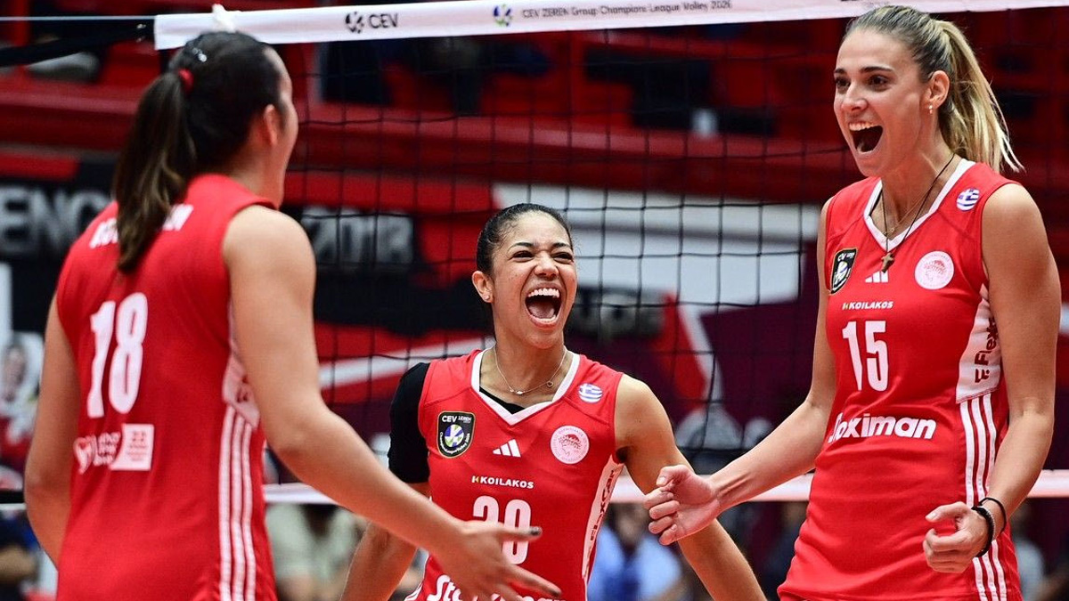 Βόλεϊ γυναικών: Για πρώτη φορά στους ομίλους του Champions League ο Ολυμπιακός!