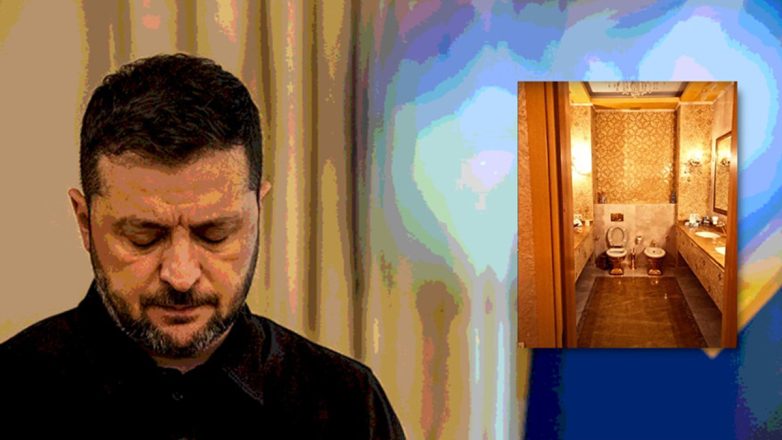 Οι χρυσές τουαλέτες του Ουκρανού «αρχιμιζαδόρου» και φίλου του Ζελένσκι