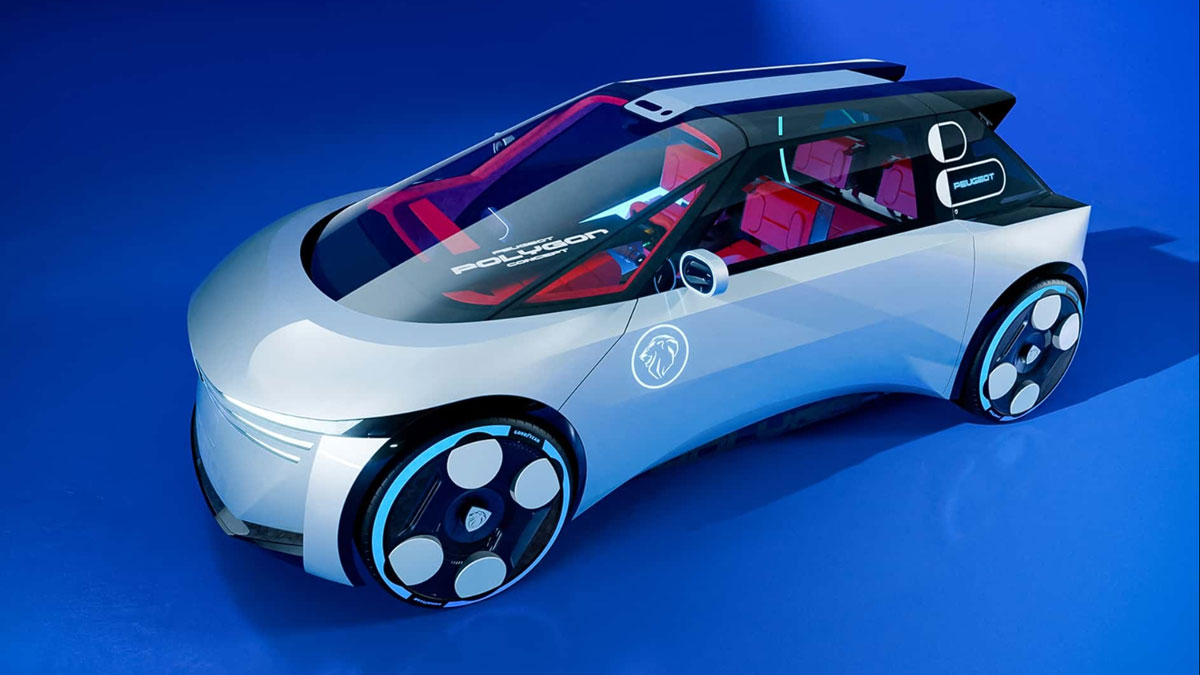 Polygon Concept: Η Peugeot μάς δείχνει πως οραματίζεται το μέλλον της αυτοκίνησης 