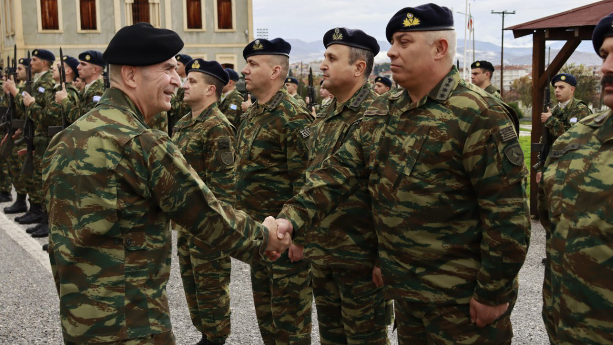 Στην Ανώτατη Στρατιωτική Διοίκηση Ηπείρου και Μακεδονίας ο Αρχηγός του ΓΕΣ