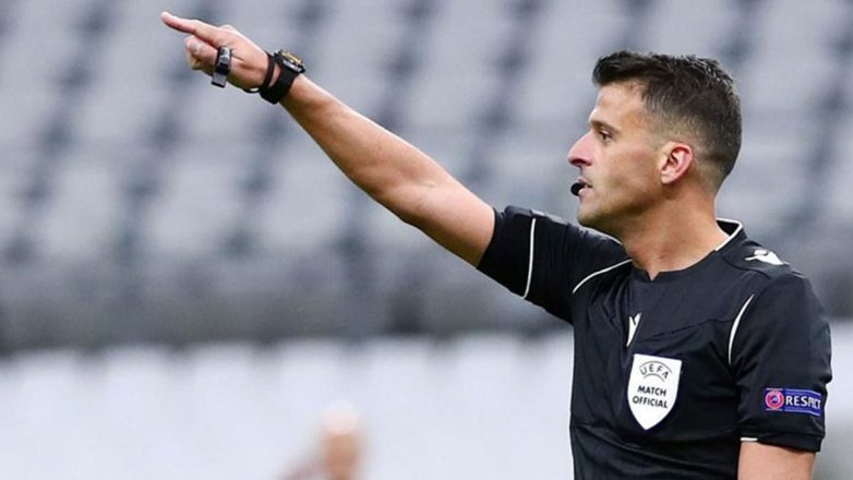 Ο Ισπανός Μανθάνο διαιτητής στον αγώνα Ελλάδα-Σκωτία Ο Ισπανός Μανθάνο διαιτητής στον αγώνα Ελλάδα-Σκωτία