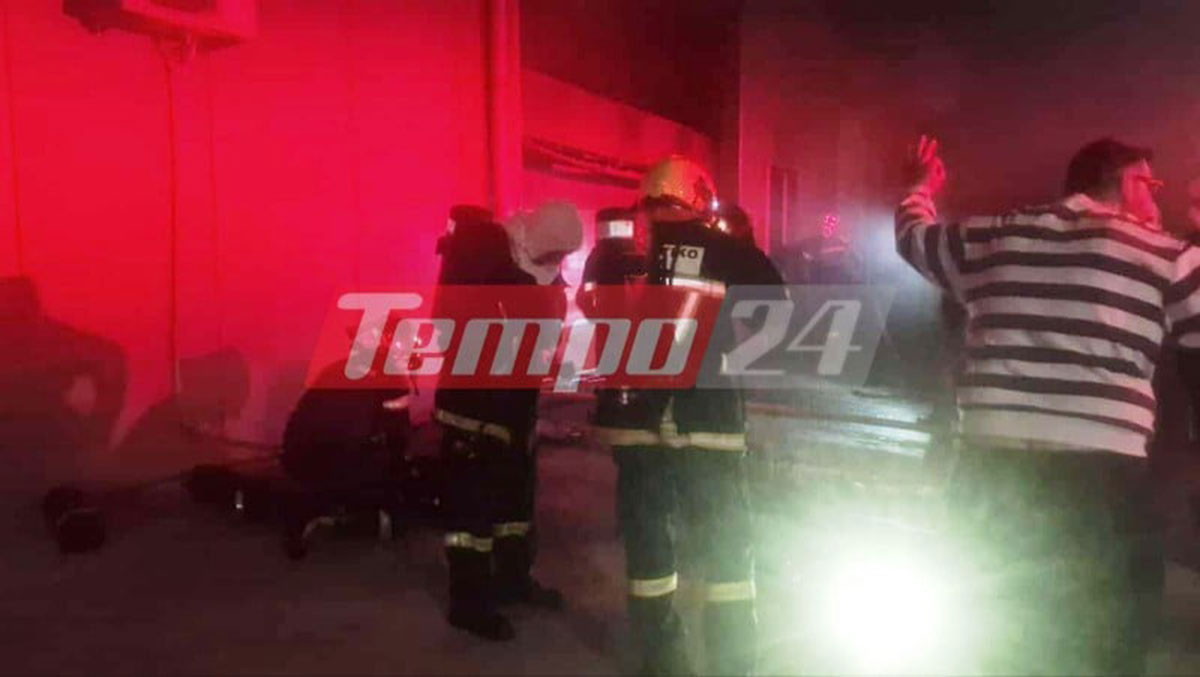 Πάτρα: Φωτιά σε βιομηχανικό χώρο στα Δεμένικα