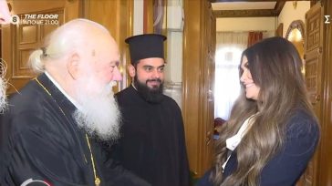 Κίμπερλι Γκίλφοϊλ: Συναντήθηκε με τον Αρχιεπίσκοπο Ιερώνυμο – «Είναι υπέροχο που σας γνωρίζω, ο Θεός να σας ευλογεί»