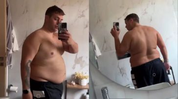 Ο Αλέξανδρος Κοψιάλης ζυγίζει 120 κιλά – Η ανάρτηση χωρίς μπλούζα και το σχόλιο του Σάκη Τανιμανίδη