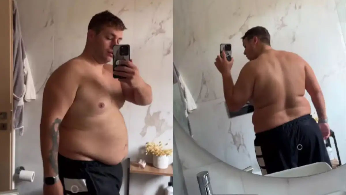 Ο Αλέξανδρος Κοψιάλης ζυγίζει 120 κιλά – Η ανάρτηση χωρίς μπλούζα και το σχόλιο του Σάκη Τανιμανίδη