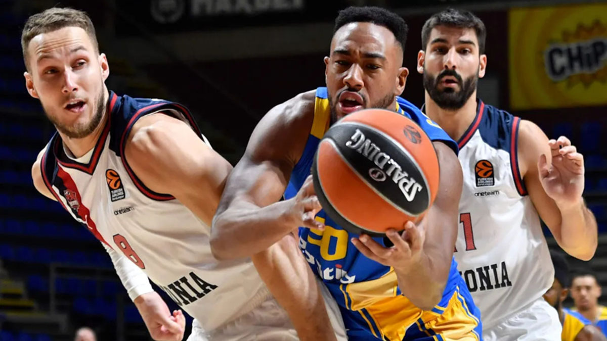 Euroleague: Η Μακάμπι Τελ Αβίβ «έσπασε το ρόδι» και νίκησε την Μπασκόνια με 89-83