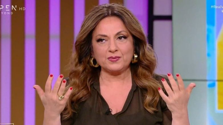 «Ντροπή της υφηλίου»: Η Σοφία Μουτίδου «ισοπεδώνει» τον Γιώργο Λιάγκα!