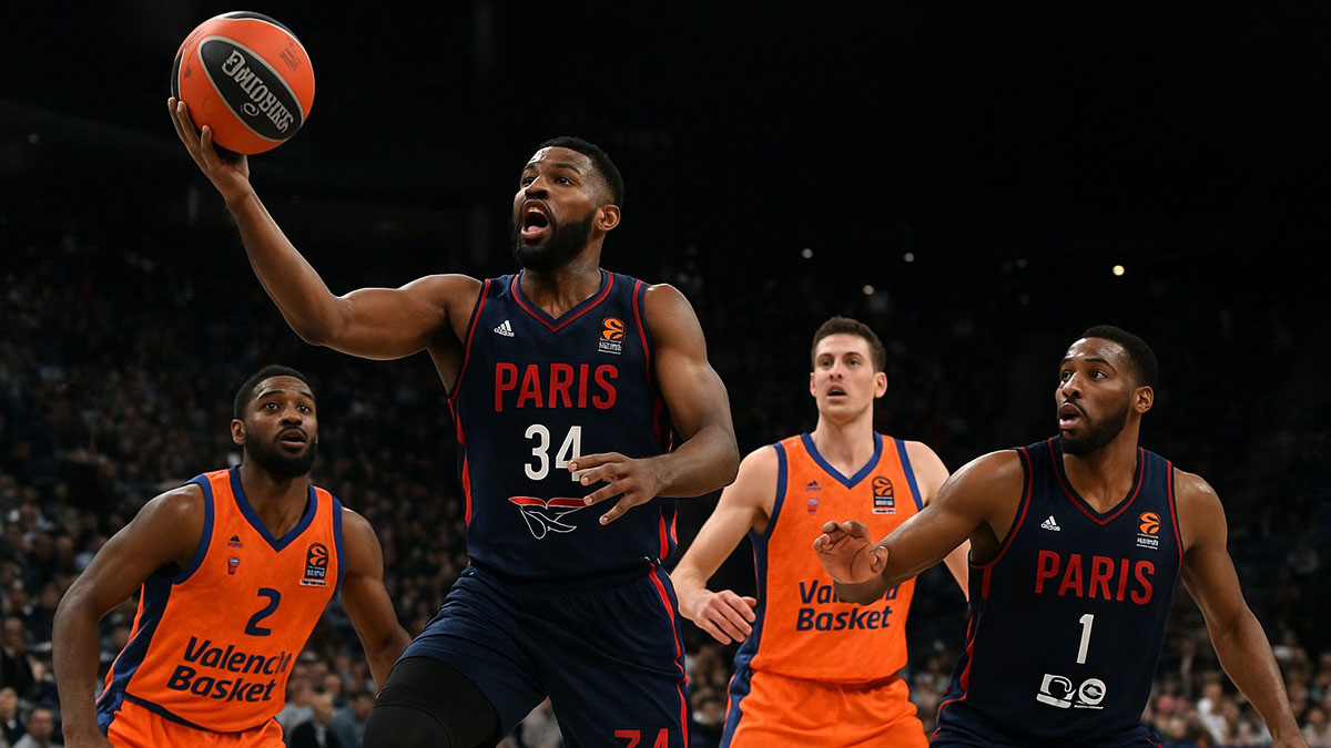 Euroleague: Η Παρί νίκησε 90 86 τη Βαλένθια με μεγάλη ανατροπή στην 4η περίοδο