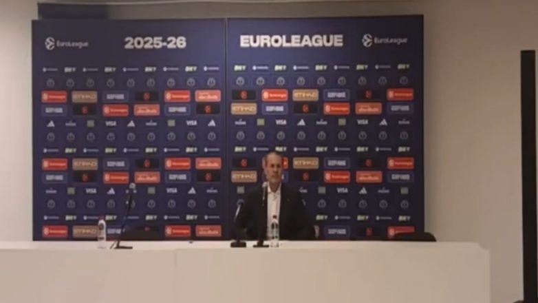 Μαρτίνεθ: Έδωσε συνέντευξη Τύπου 5 δευτερολέπτων(!) χωρίς δημοσιογράφους!