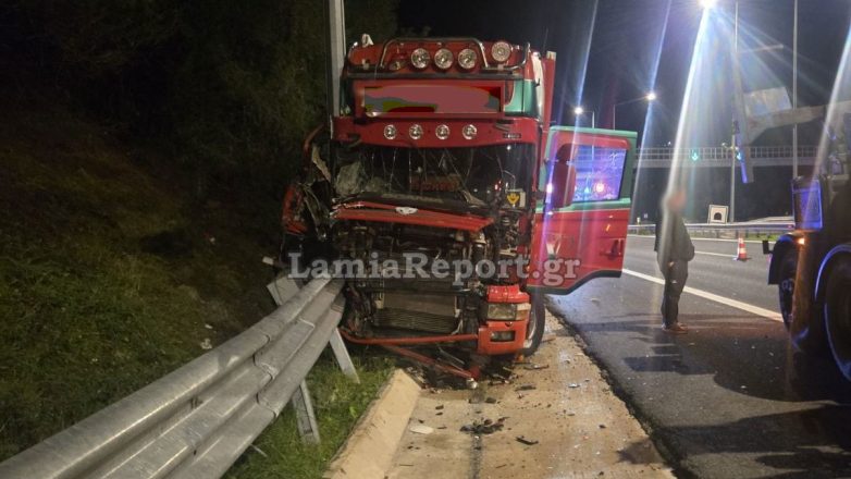 Νταλίκα εξετράπη της πορείας της στα Καμένα Βούρλα