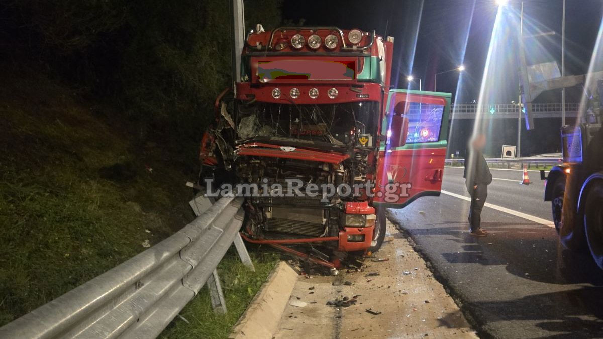 Νταλίκα εξετράπη της πορείας της στα Καμένα Βούρλα