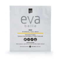 Συσκευασία του προϊόντος Eva Belle GOLD HYDROGEL FACE MASK από την InterMed.