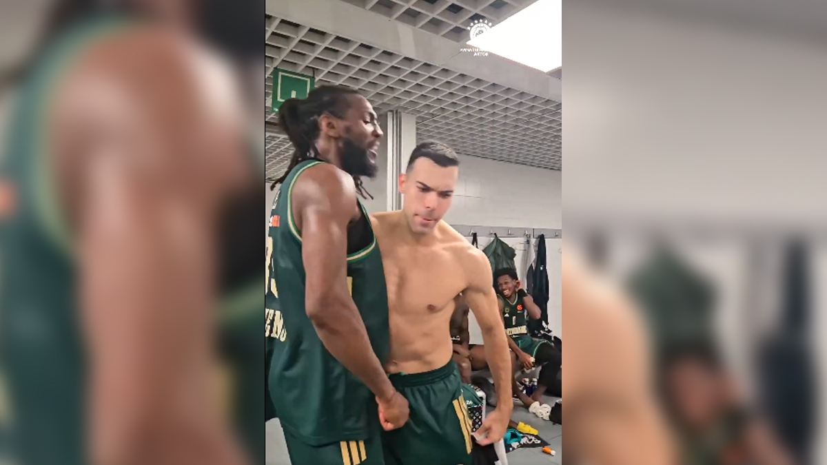 Οι ξέφρενοι πανηγυρισμοί του Φαρίντ με τον Σλούκα