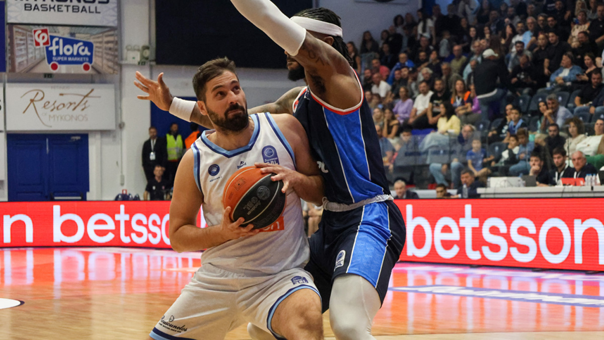 Greek Basketball League: Τρίτη νίκη για τη Μύκονο, 86-77 τον Πανιώνιο!