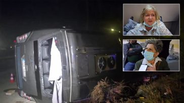 Βελεστίνο: Ελιγμό για να αποφύγει σκύλο έκανε ο οδηγός του λεωφορείου που ανατράπηκε