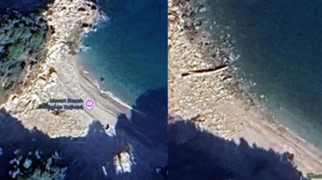 Οι πλημμύρες του «Daniel» δημιούργησαν δύο νέες παραλίες στο Νεοχώρι ν. Πηλίου