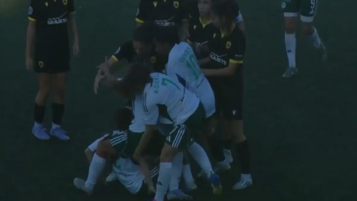 Βίντεο: Ξύλο μεταξύ παικτριών στο ντέρμπι ΑΕΚ-Παναθηναϊκός