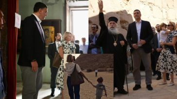 Τζένη Μπαλατσινού – Βασίλης Κικίλιας: Ταξίδι στην Αίγυπτο μαζί με το γιο τους – Το φωτογραφικό άλμπουμ με άρωμα Ανατολής