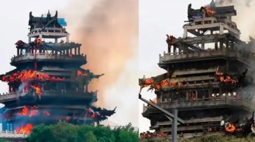 Κίνα: Μεγάλη φωτιά σε ιστορικό ναό 1.500 ετών
