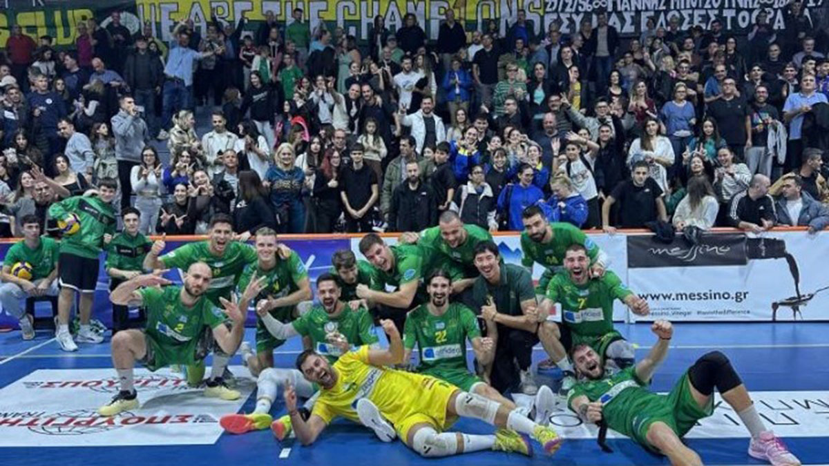 Βόλεϊ-Α1 Ανδρών: Με ανατροπή πήρε τη νίκη 3-2 η Καλαμάτα απέναντι στον Ολυμπιακό