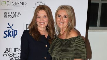 Κιμ Κίλιαν: Η εντυπωσιακή εμφάνιση στην 37η Athens Fashion Week στο show της Daphne Valente