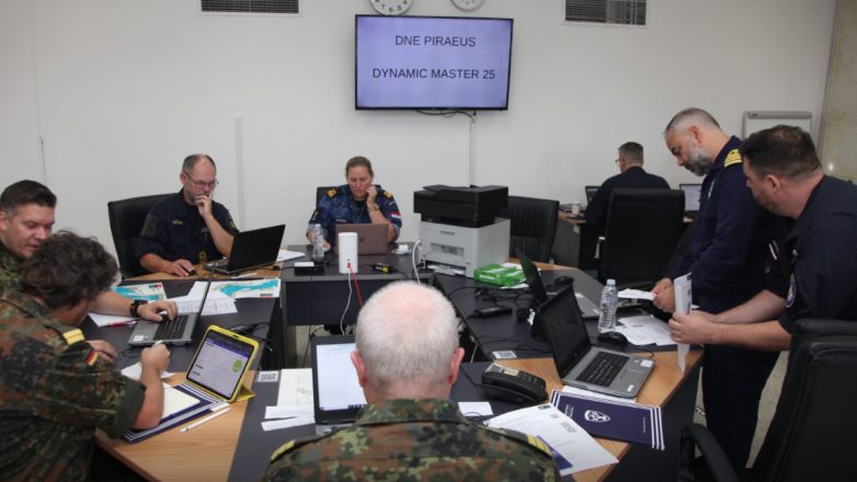 Στη συμμαχική άσκηση του ΝΑΤO, «DYNAMIC MASTER 25», συμμετείχε η Ελλάδα Στη συμμαχική άσκηση του ΝΑΤO, «DYNAMIC MASTER 25», συμμετείχε η Ελλάδα