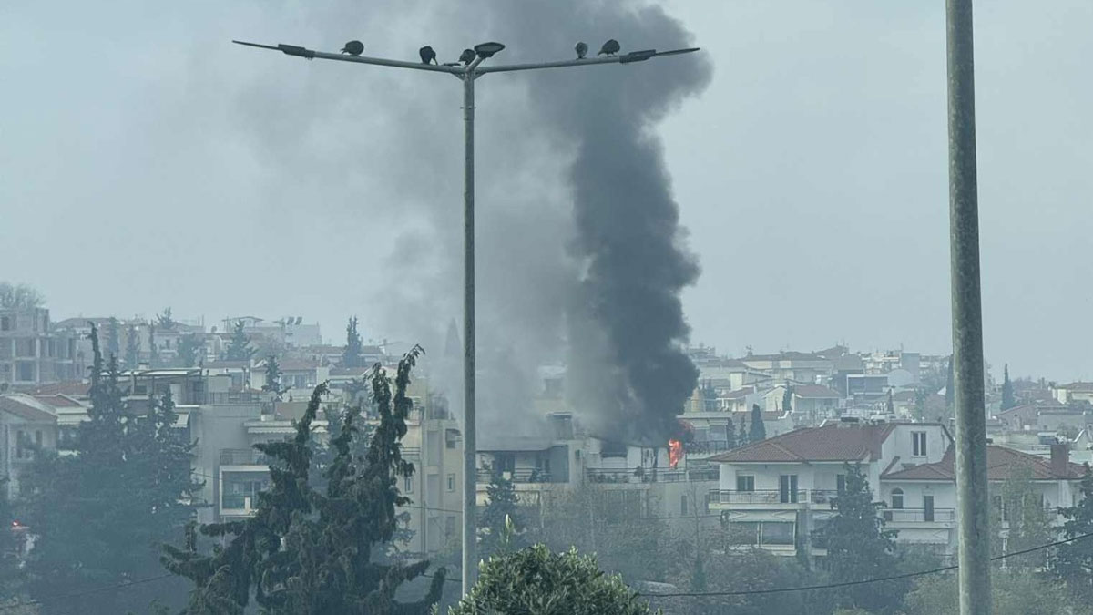Πυρκαγιά σε διαμέρισμα στην Θεσσαλονίκη
