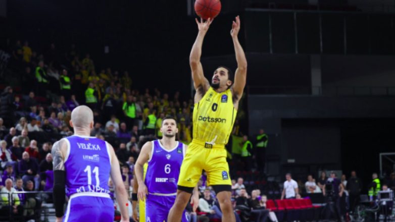 EuroCup: Μεγάλη νίκη για τον Άρη, 93-87 τη Νεπτούνας στη Λιθουανία