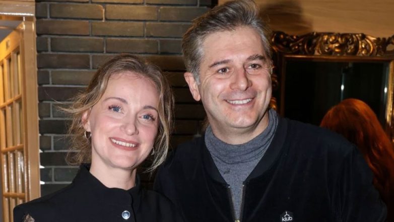 Αλέξανδρος Μπουρδούμης: Στο πλευρό της πρώην συζύγου του, Λένας Δροσάκη στην πρεμιέρα της παράστασης «Κρυφτό»