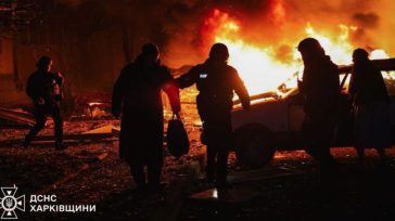 Τρίτη συνεχόμενη νύχτα ρωσικών επιθέσεων με drones στο Χάρκοβο