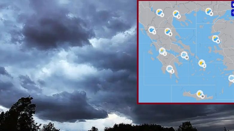 Σαρώνει την Ήπειρο η κακοκαιρία – Κεραυνός χτύπησε κεραμοσκεπή