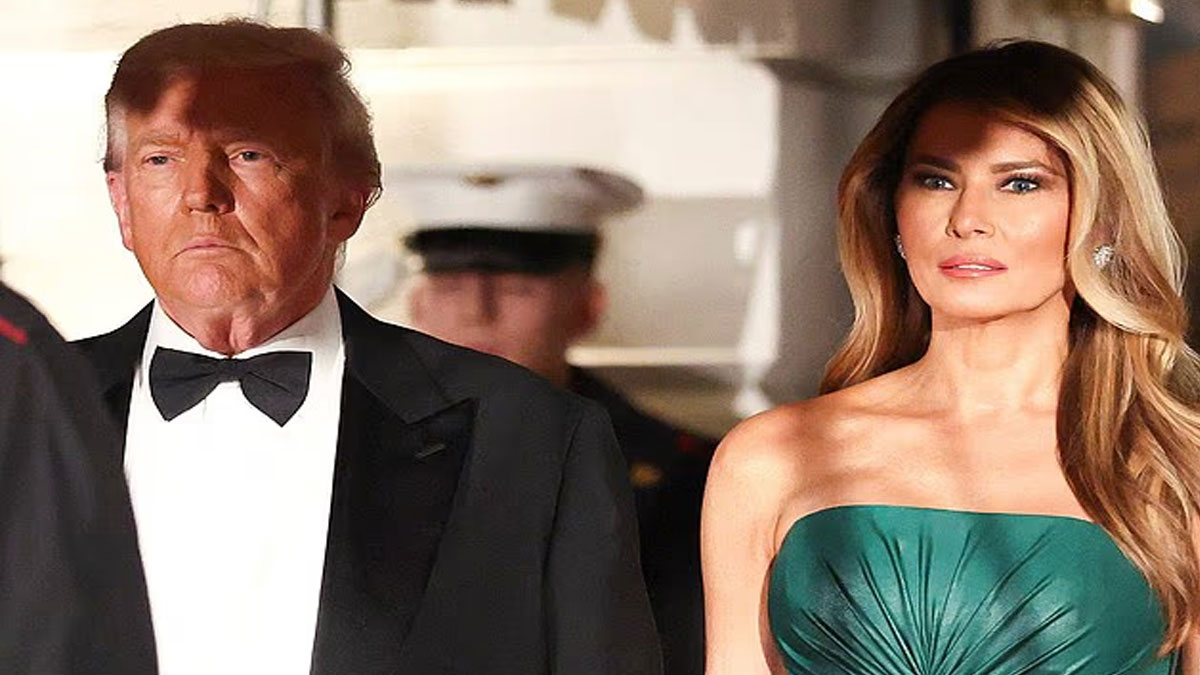 Λάμψη Μελάνια στο δείπνο του Σαουδάραβα