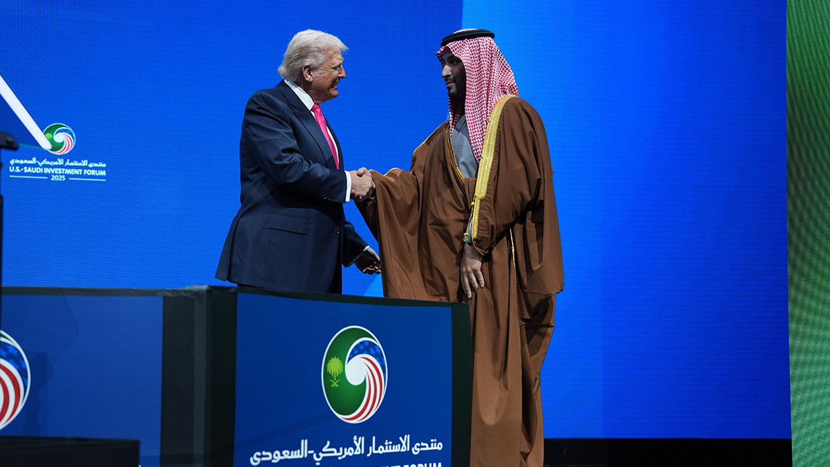 Στο Κογκρέσο ο πρίγκιπας διάδοχος Μπιν Σαλμάν