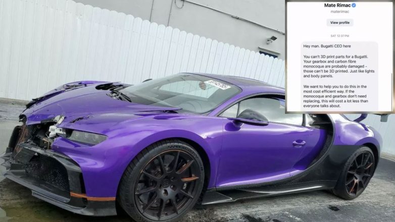Τι απάντησε ο CEO της Bugatti σε ιδιοκτήτη που “απείλησε” πως θα επισκευάσει την Chiron του με 3D εκτυπωμένα ανταλλακτικά; Τι απάντησε ο CEO της Bugatti σε ιδιοκτήτη που “απείλησε” πως θα επισκευάσει την Chiron του με 3D εκτυπωμένα ανταλλακτικά;