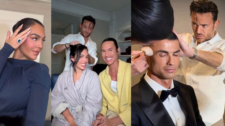 Στα παρασκήνια του δείπνου Τραμπ: Ο Δημήτρης Γιαννέτος χτένισε Ρονάλντο και Ροντρίγκεζ