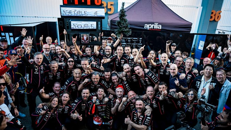 Η πιο επιτυχημένη σεζόν στην ιστορία της Aprilia Racing στο MotoGP