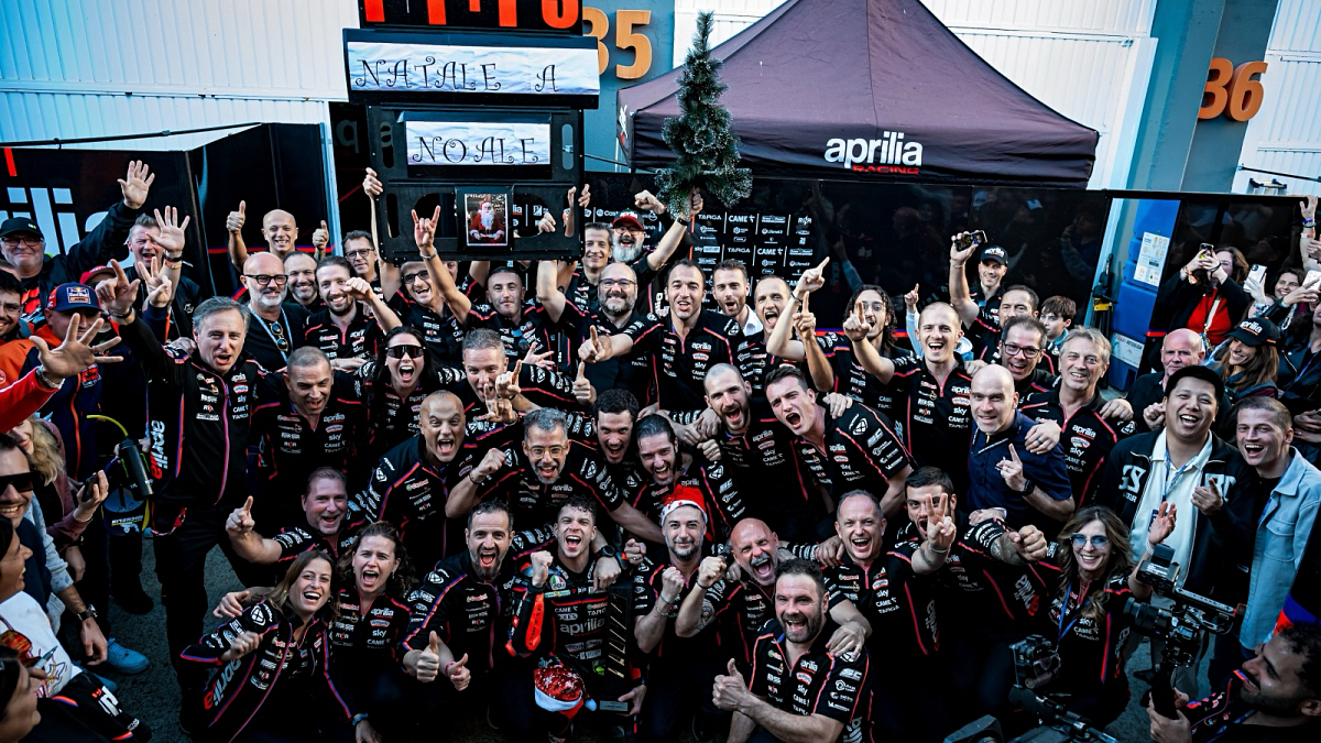 Η πιο επιτυχημένη σεζόν στην ιστορία της Aprilia Racing στο MotoGP