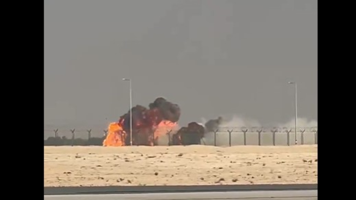 Έπεσε ινδικό μαχητικό στο Dubai Airshow