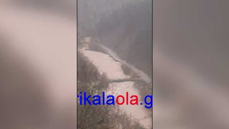 Τρίκαλα: Αποκλείστηκαν 7 άτομα στη Μηλιά Ασπροποτάμου