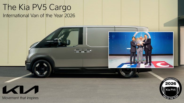 Kia: Το αμιγώς ηλεκτρικό PV5 αναδείχθηκε «International Van of the Year 2026» Kia: Το αμιγώς ηλεκτρικό PV5 αναδείχθηκε «International Van of the Year 2026»