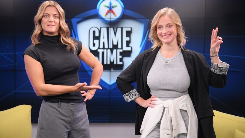 Η Λένα Δροσάκη στο ΟΠΑΠ Game Time κάνει challenge στην Αθηνά Οικονομάκου