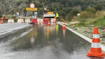 Κακοκαιρία: Έκλεισε η εθνική οδός Κοζάνης – Λάρισας λόγω κατολισθήσεων