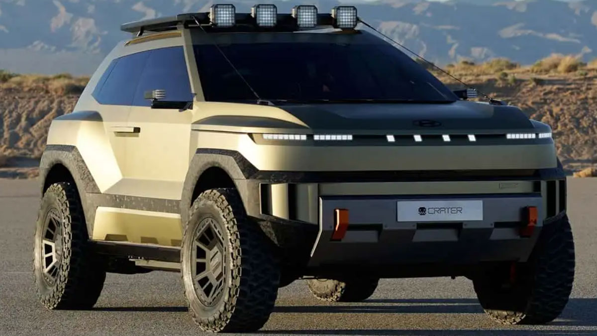 Hyundai Crater: Ένα εντυπωσιακό concept που δείχνει πως θα είναι τα μελλοντικά off-road οχήματα της Hyundai  
